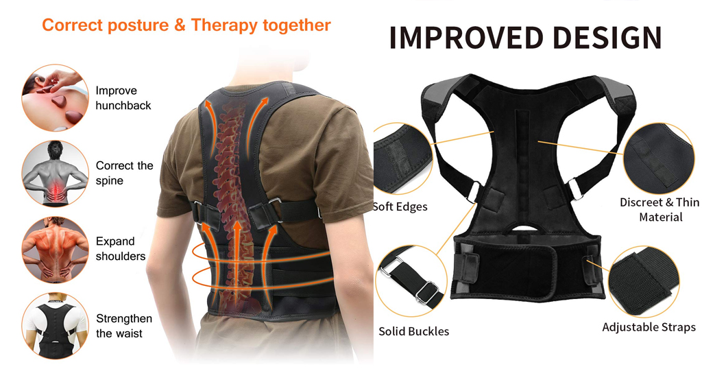 Back Brace Posture Corrector for Men and Women Only $11.99 Shipped on Amazon (Regularly $19.99)