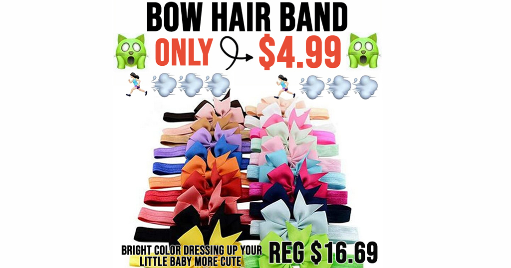 Bow Hair Band Only $4.99 Shipped on Amazon (Regularly $16.69)