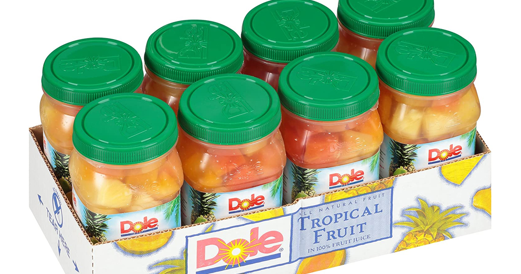 Dole Tropical Fruit Jar 8-Pack – Only $16.64 Shipped on Amazon
