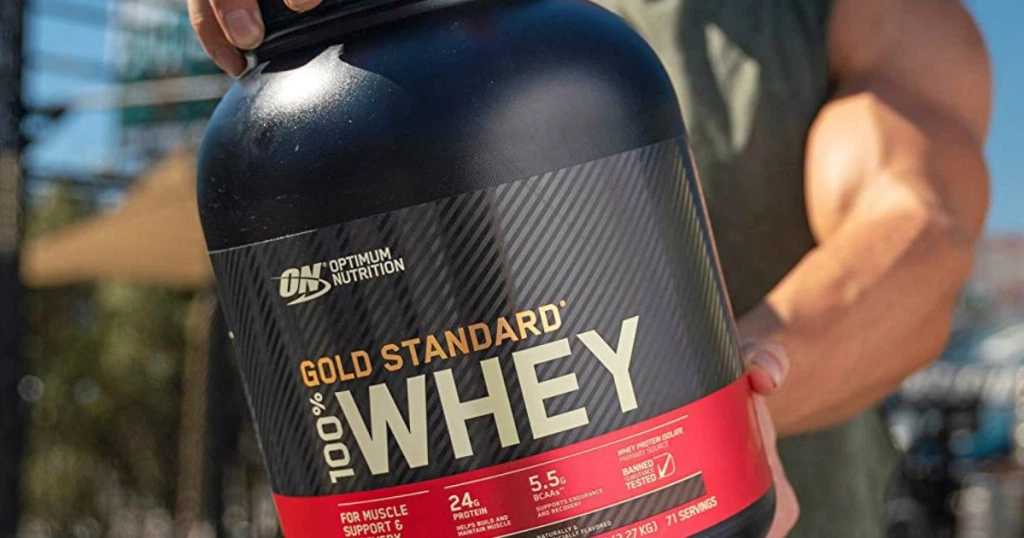 Optimum Nutrition 5-Pound Protein Powder Just $28.80 Each Shipped on Amazon (Regularly $55)