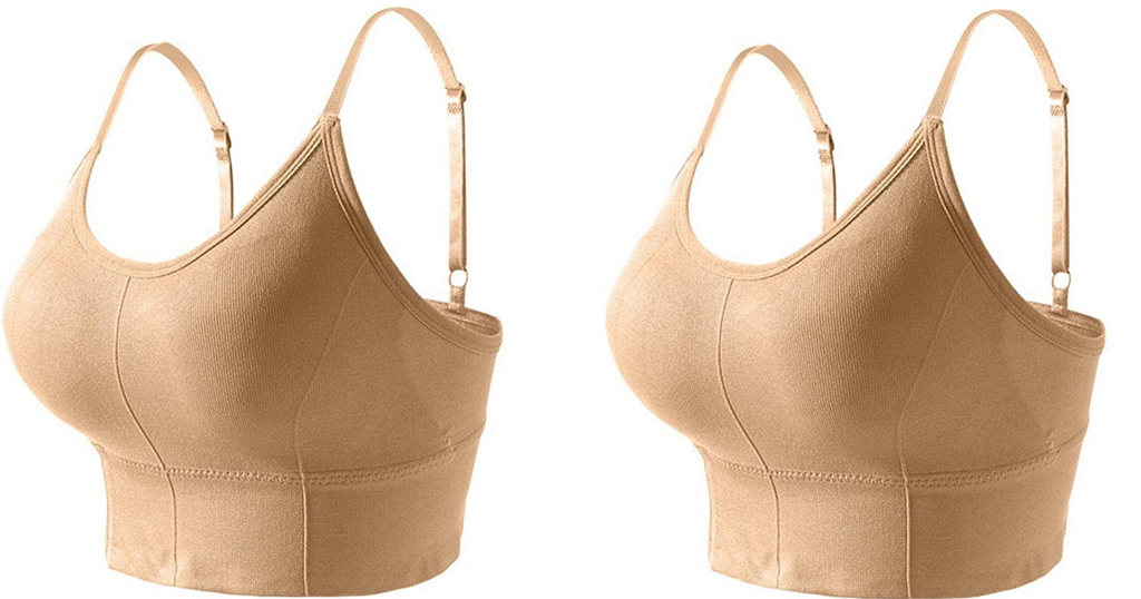 Solid Sports Bra Only $5.79 Shipped on Amazon (Regularly $28.99)