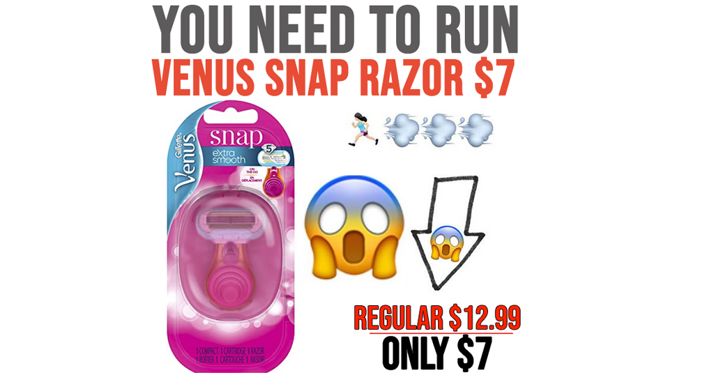 Venus Snap Razor Only $7 Shipped on Amazon (Regularly $12.99)