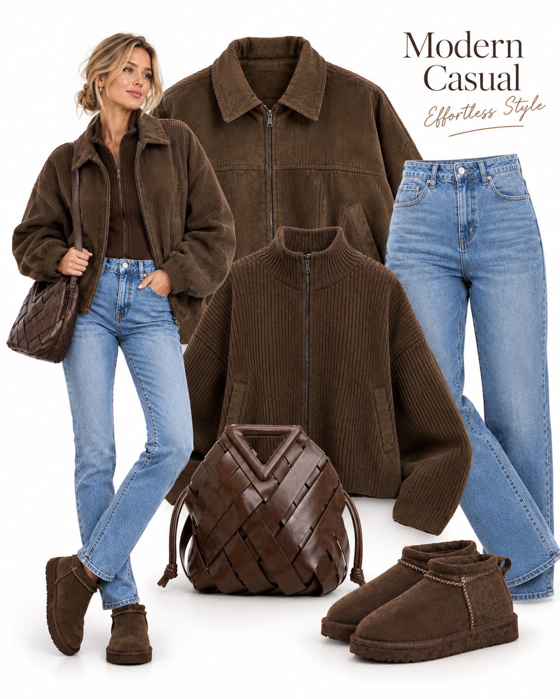 🤎 Cozy, chic & effortlessly stylish! ✨